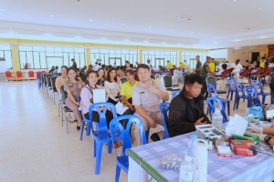 ร่วมบริจาคโลหิตตามโครงการ &quot;ให้โลหิต ให้ชีวิต ให้ประจำ&quot;
