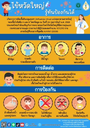 ไข้หวัดใหญ่ รู้ทัน ป้องกันได้